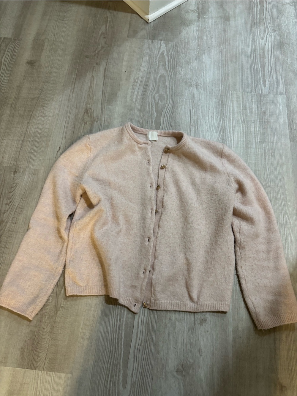 NWOT H&M Soft Pink Cardigan